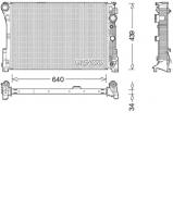 Теплообменник DENSO DRM17048 Теплообменник DENSO DRM17048