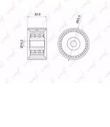 Ролик LYNXauto PB-3028 Ролик LYNXauto PB-3028