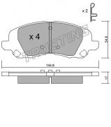Комплект тормозных колодок TRUSTING 878.0 Комплект тормозных колодок TRUSTING 878.0