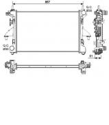 Теплообменник NRF 54203 Теплообменник NRF 54203