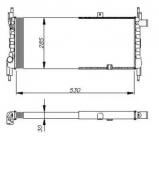 Теплообменник NRF 58711 Теплообменник NRF 58711