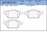 Комплект тормозных колодок AYWIPARTS AW1810181 Комплект тормозных колодок AYWIPARTS AW1810181
