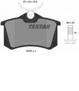 Комплект тормозных колодок TEXTAR 2355401 Комплект тормозных колодок TEXTAR 2355401