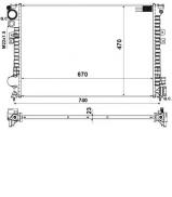 Теплообменник NRF 58958 Теплообменник NRF 58958