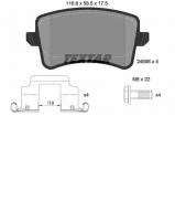 Комплект тормозных колодок TEXTAR 2460602 Комплект тормозных колодок TEXTAR 2460602