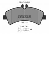 Комплект тормозных колодок TEXTAR 2921702 Комплект тормозных колодок TEXTAR 2921702