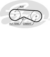 Ремень GATES 5531XS Ремень GATES 5531XS