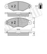 Комплект тормозных колодок METELLI 22-0253-0 Комплект тормозных колодок METELLI 22-0253-0