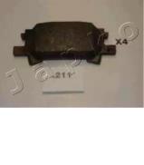 Комплект тормозных колодок JAPKO 51211 Комплект тормозных колодок JAPKO 51211