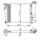 Теплообменник NRF 58823 Теплообменник NRF 58823