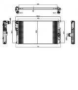 Теплообменник NRF 58410 Теплообменник NRF 58410