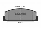 Комплект тормозных колодок TEXTAR 2404501 Комплект тормозных колодок TEXTAR 2404501