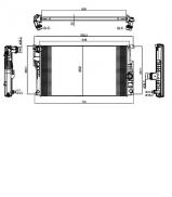 Теплообменник NRF 58413 Теплообменник NRF 58413