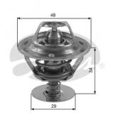 Термостат GATES TH39082G1 Термостат GATES TH39082G1