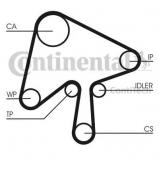 Ремень CONTITECH CT1136 Ремень CONTITECH CT1136