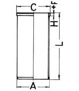 Втулка KOLBENSCHMIDT 89734190 Втулка KOLBENSCHMIDT 89734190