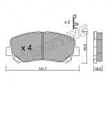 Комплект тормозных колодок TRUSTING 985.0 Комплект тормозных колодок TRUSTING 985.0