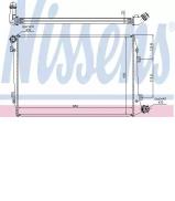 Теплообменник NISSENS 65291A Теплообменник NISSENS 65291A