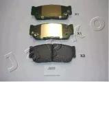 Комплект тормозных колодок JAPKO 51S02 Комплект тормозных колодок JAPKO 51S02