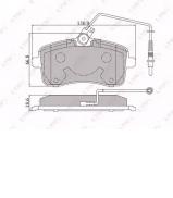 Комплект тормозных колодок LYNXauto BD-6101 Комплект тормозных колодок LYNXauto BD-6101