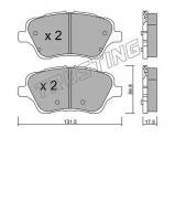 Комплект тормозных колодок TRUSTING 992.0 Комплект тормозных колодок TRUSTING 992.0