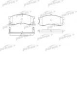 Комплект тормозных колодок PATRON PBP939 Комплект тормозных колодок PATRON PBP939