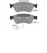 Комплект тормозных колодок TEXTAR 2389601 Комплект тормозных колодок TEXTAR 2389601