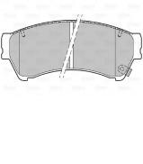 Комплект тормозных колодок VALEO 301071 Комплект тормозных колодок VALEO 301071