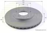 Тормозной диск COMLINE ADC0260V Тормозной диск COMLINE ADC0260V