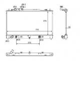 Теплообменник NRF 58561 Теплообменник NRF 58561