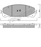 Комплект тормозных колодок TRUSTING 954.0 Комплект тормозных колодок TRUSTING 954.0