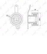 Ролик LYNXauto PB-1018 Ролик LYNXauto PB-1018