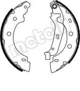 Комлект тормозных накладок METELLI 53-0355 Комлект тормозных накладок METELLI 53-0355