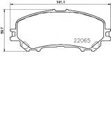 Комплект тормозных колодок BREMBO P 56 100 Комплект тормозных колодок BREMBO P 56 100