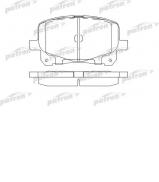 Комплект тормозных колодок PATRON PBP1752