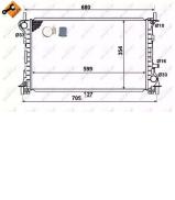 Теплообменник NRF 58375 Теплообменник NRF 58375