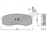 Комплект тормозных колодок TRUSTING 447.0 Комплект тормозных колодок TRUSTING 447.0