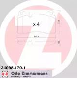 Комплект тормозных колодок ZIMMERMANN 24098.170.1 Комплект тормозных колодок ZIMMERMANN 24098.170.1