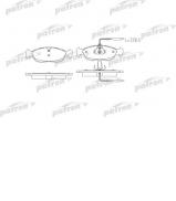 Комплект тормозных колодок PATRON PBP876 Комплект тормозных колодок PATRON PBP876