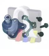 Шарнир RTS 93-00955-256 Шарнир RTS 93-00955-256