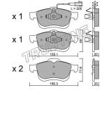 Комплект тормозных колодок TRUSTING 840.0 Комплект тормозных колодок TRUSTING 840.0
