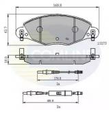 Комплект тормозных колодок COMLINE CBP21121 Комплект тормозных колодок COMLINE CBP21121