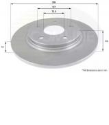 Тормозной диск COMLINE ADC2323 Тормозной диск COMLINE ADC2323
