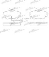 Комплект тормозных колодок PATRON PBP1519 Комплект тормозных колодок PATRON PBP1519