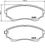 Комплект тормозных колодок TEXTAR 2435301 Комплект тормозных колодок TEXTAR 2435301