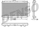 Теплообменник DENSO DRM46010 Теплообменник DENSO DRM46010