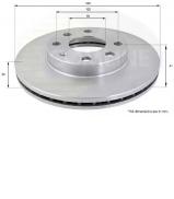 Тормозной диск COMLINE ADC1008V Тормозной диск COMLINE ADC1008V
