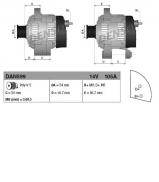 Генератор DENSO DAN599 Генератор DENSO DAN599