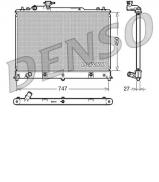 Теплообменник DENSO DRM44025 Теплообменник DENSO DRM44025