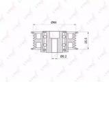 Ролик LYNXauto PB-7016 Ролик LYNXauto PB-7016